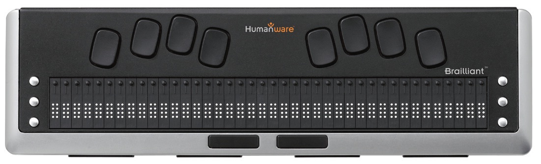 Brailliant BI 40 Refreshable Braille display and keyboard